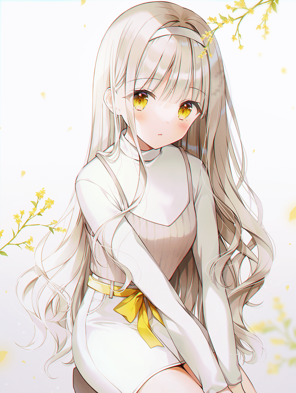 插画作品超可爱双马尾日系动漫少女高清美图