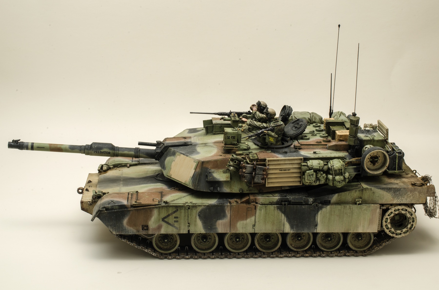 来自地狱的牛仔m1a1ha主战坦克陆战队型