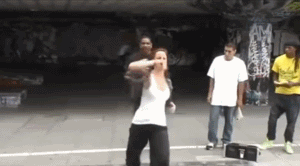 搞笑gif图靓女又如何我是读书人卧槽等等