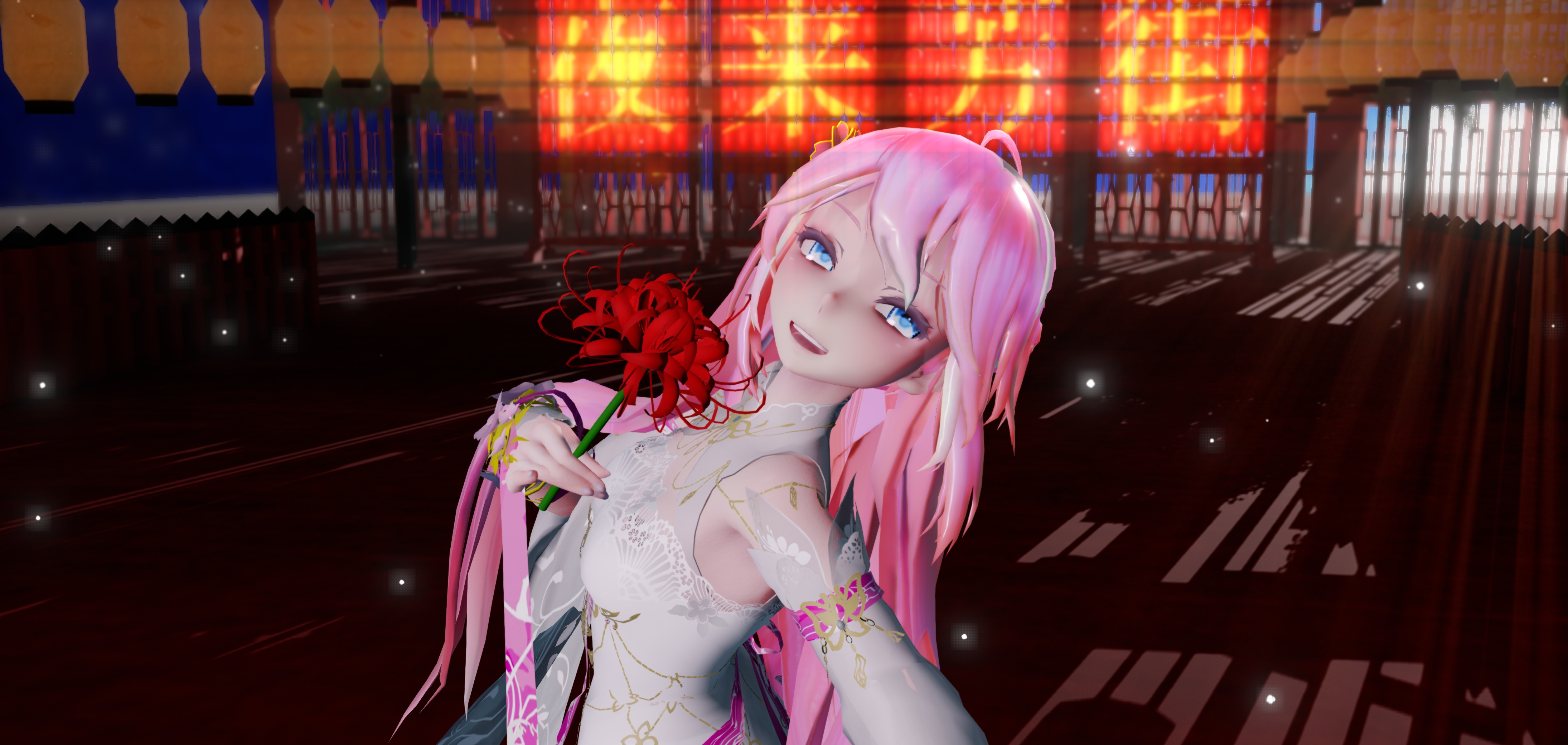 【mmd巡音】手持彼岸花luka,一想到你我就wu~~wu~~芒种