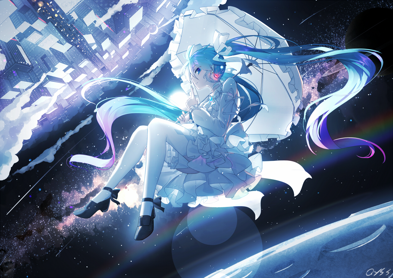 二次元动漫精美电脑壁纸初音篇three8