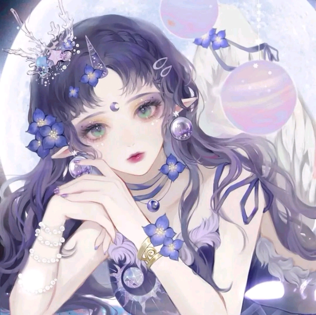 【25张动漫女头】超可爱的手绘头像!