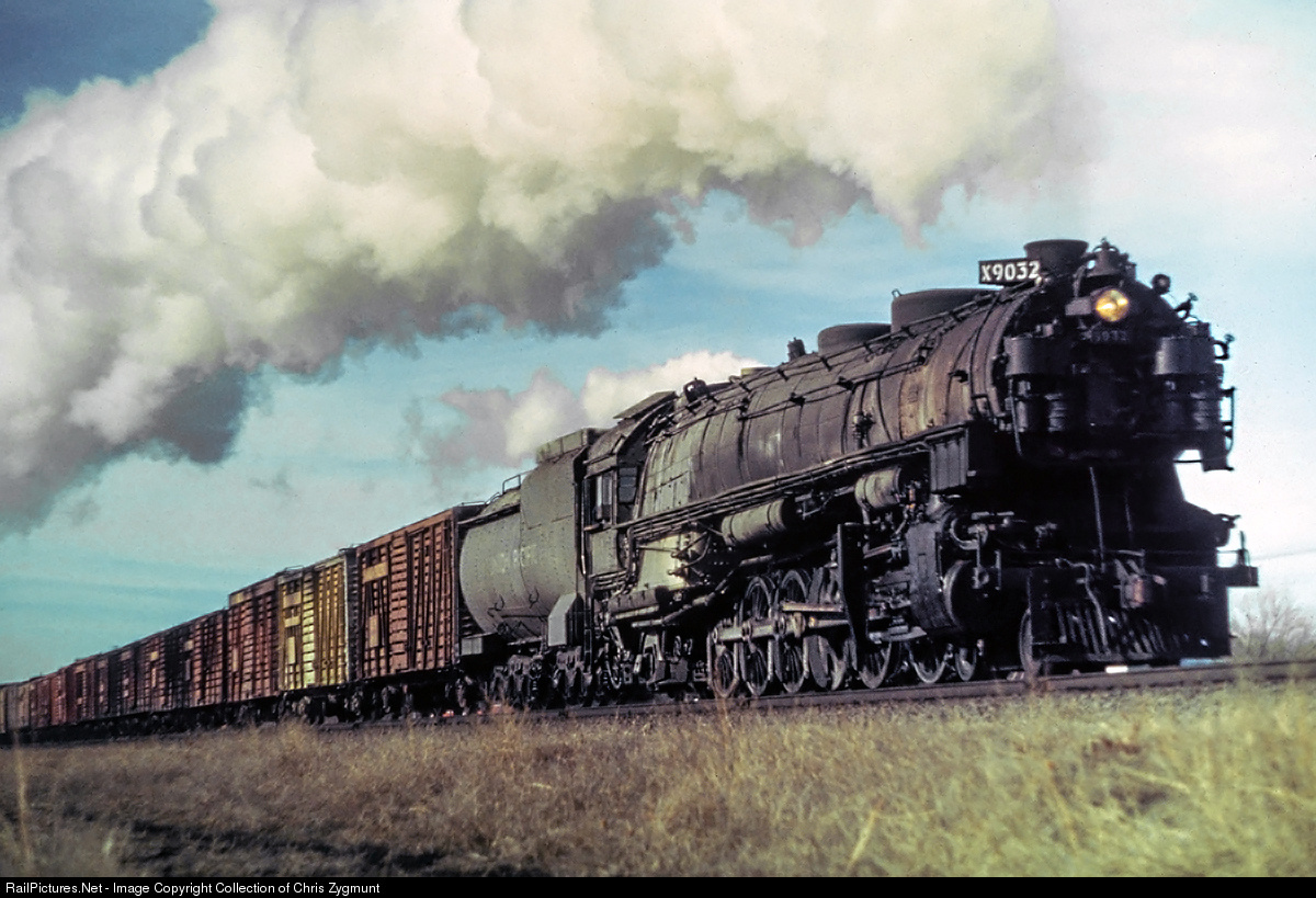 【铁道科普】美国联合太平洋铁路的"联合太平洋"——9000系列蒸汽机车