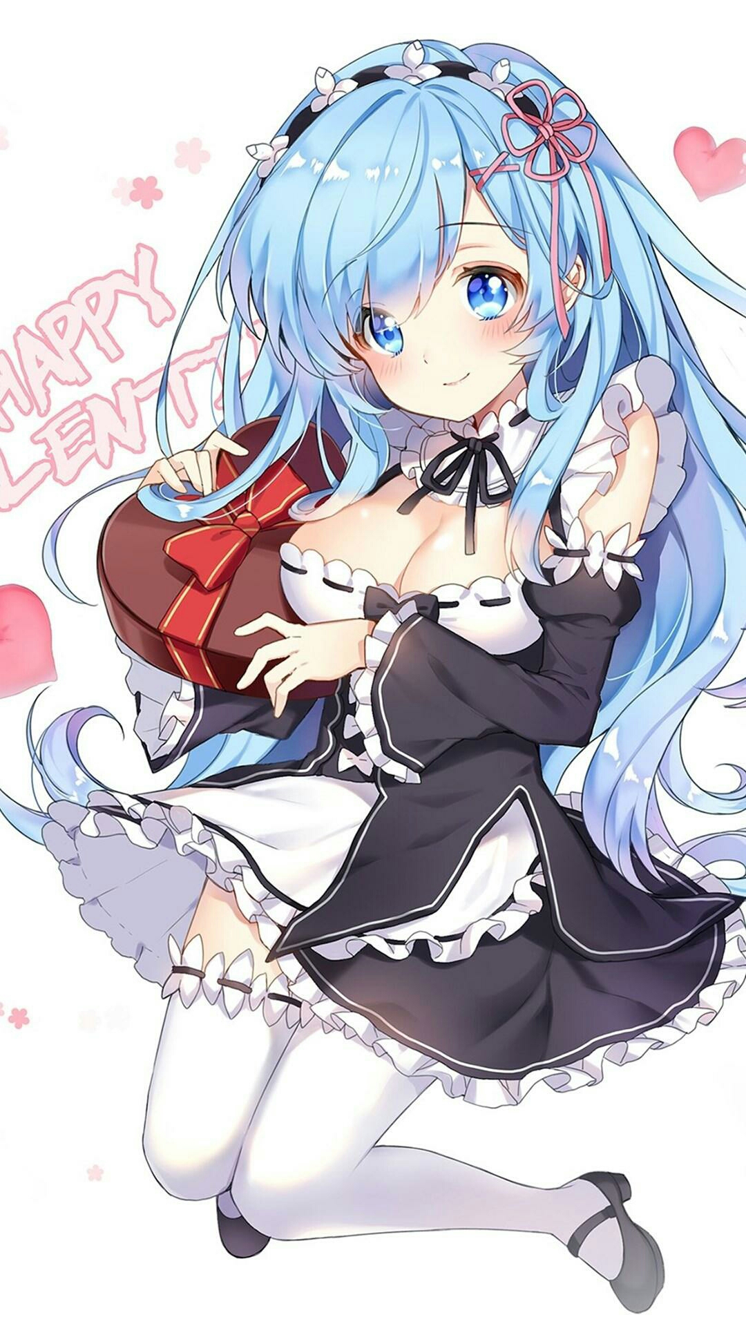 呐,长发蕾姆来了(д`)