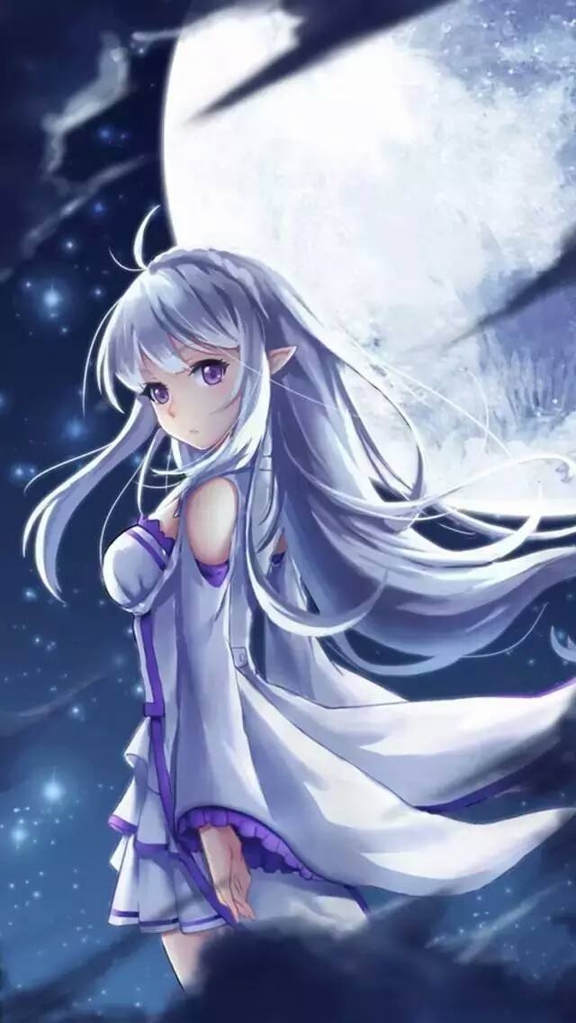 二次元美图(第九期)银发美少女张张都是壁纸