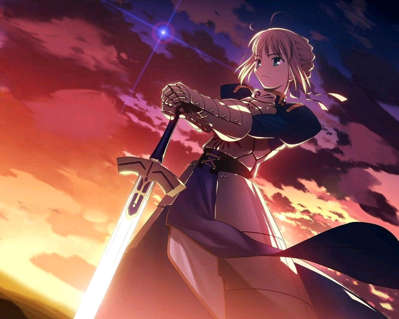 『动漫美图壁纸』(saber)