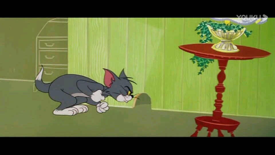 《猫和老鼠》胆小猫宽屏版和国内版对比.