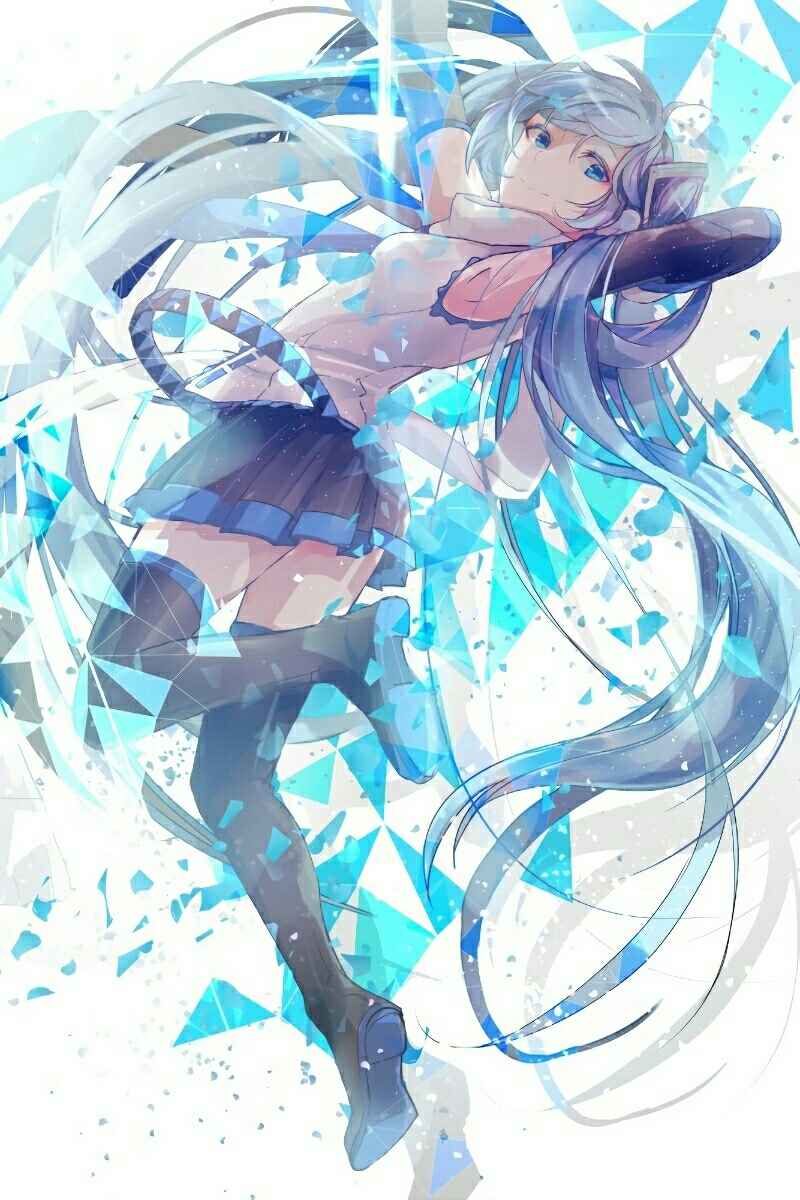 初音未来,美图壁纸(第25期),萌萌哒(////)