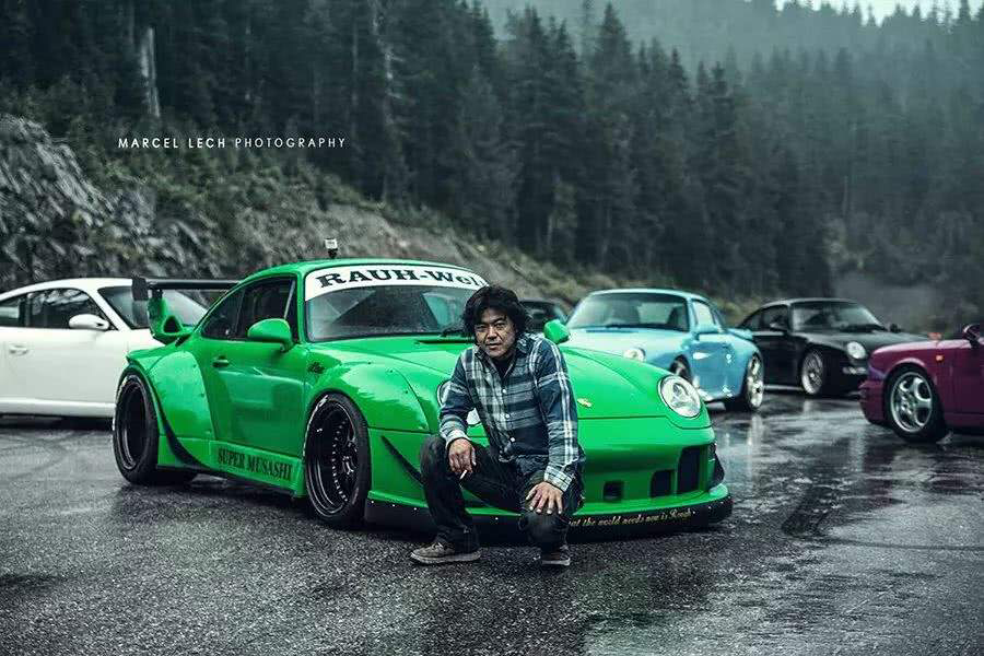 rwb创始人中井启先生和他改装的保时捷911