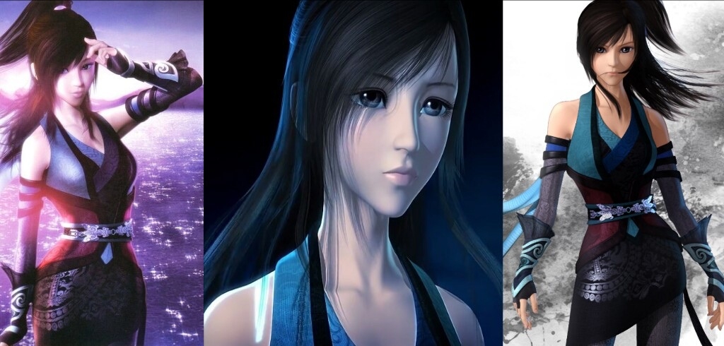 盘点3D古风国漫黑衣女神