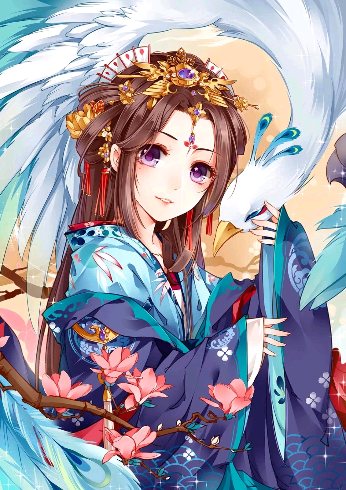 二次元古风古装美女(p站搬运)壁纸