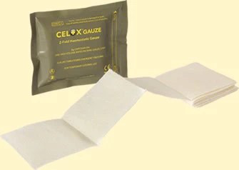 celox z-fold gauze止血纱布