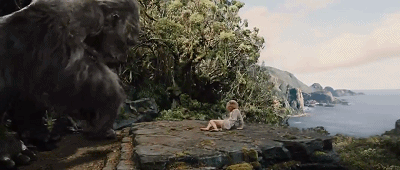 谁知骷髅岛上恐龙,野兽更是遍地都是,船员死伤惨重.