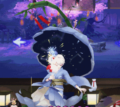 阴阳师椒图天降新衣水产组第二亲女儿花夜萤灯带你看烟花