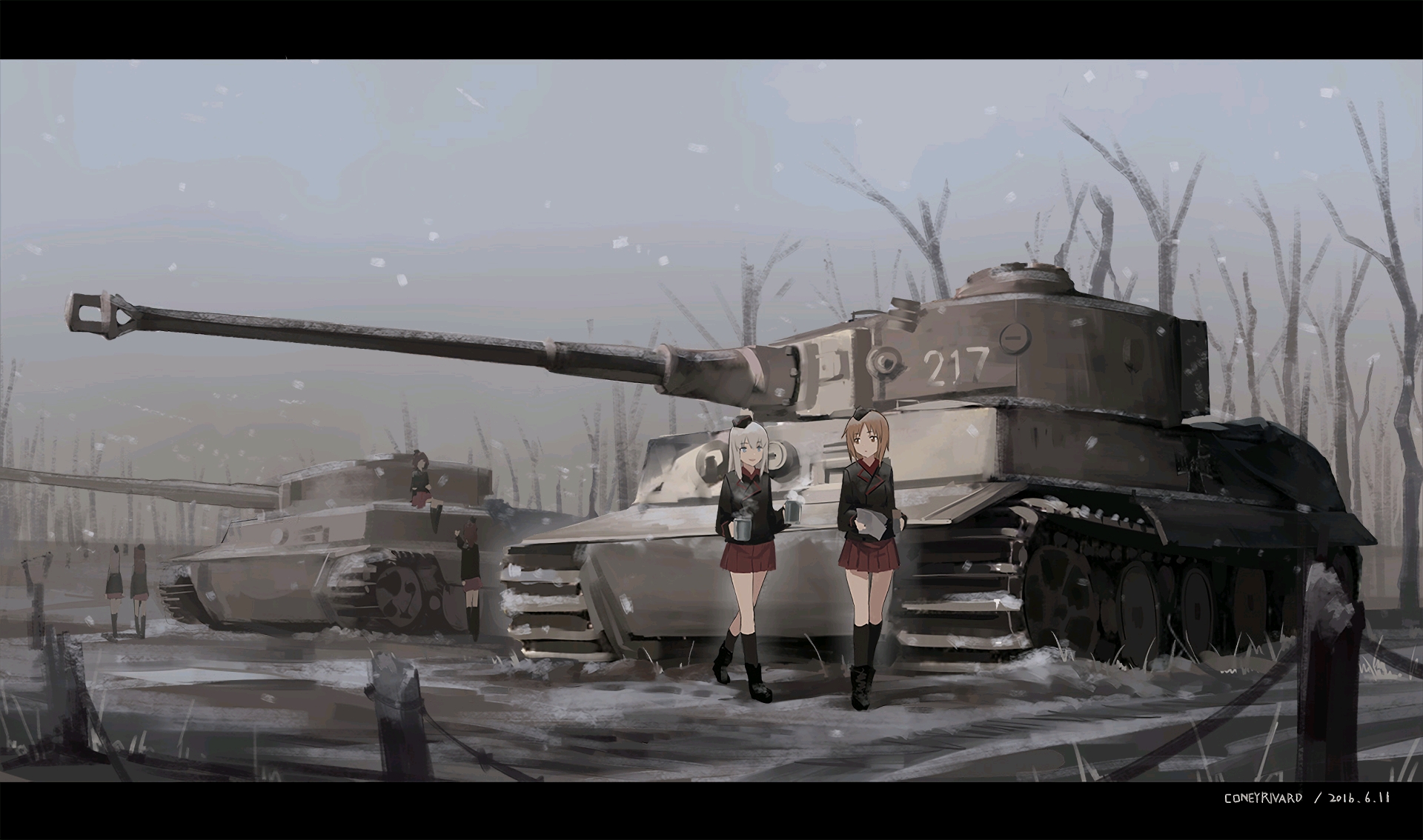 少女与战车1图