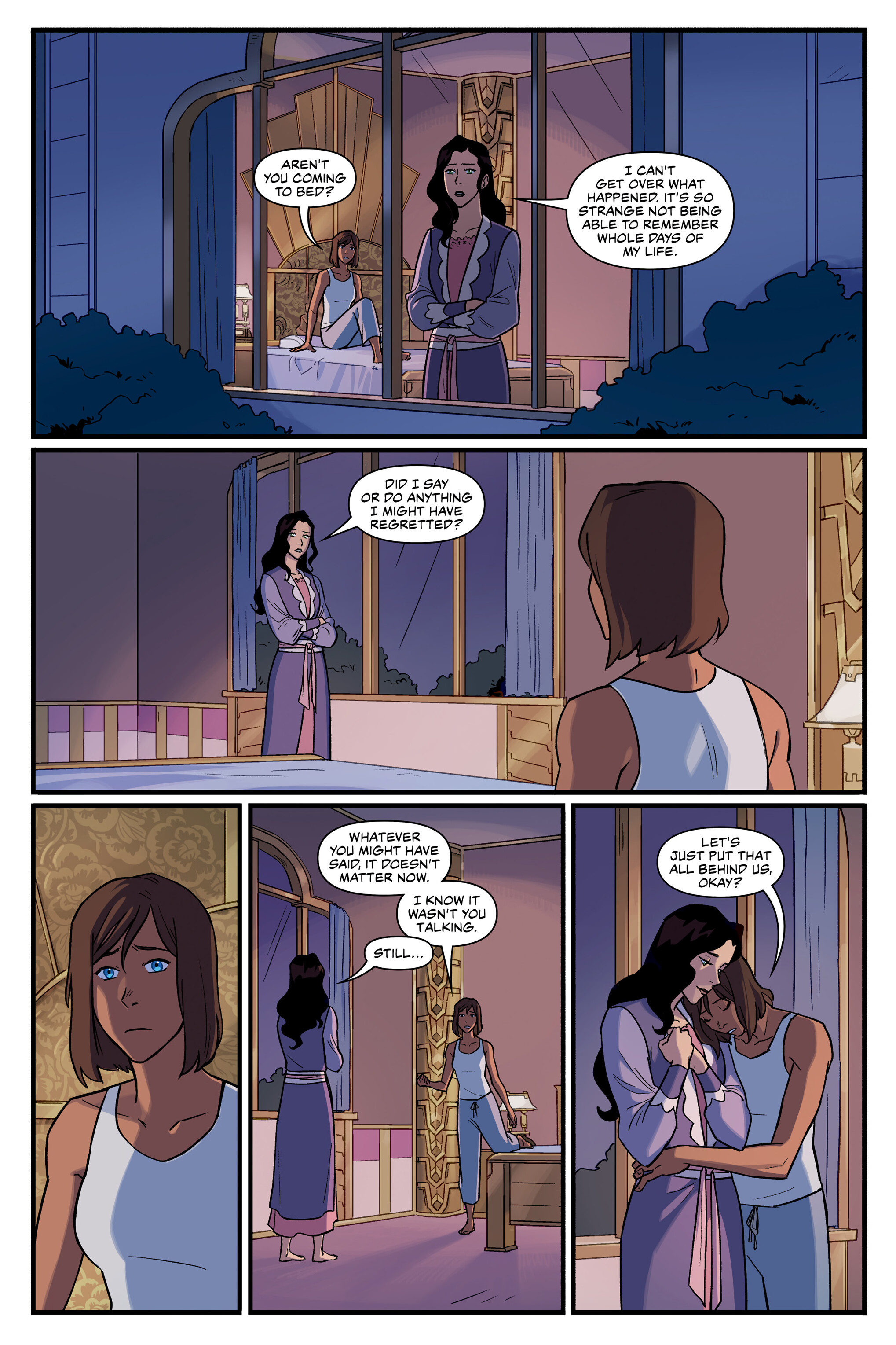 the legend of korra 科拉传奇漫画 ruins of the empire 帝国陨落