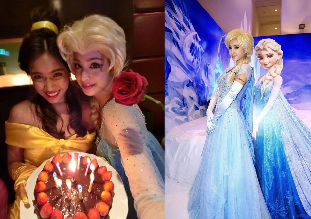 女明星cos冰雪女王:有人美如画,有人辣眼睛,还原最高竟然是她