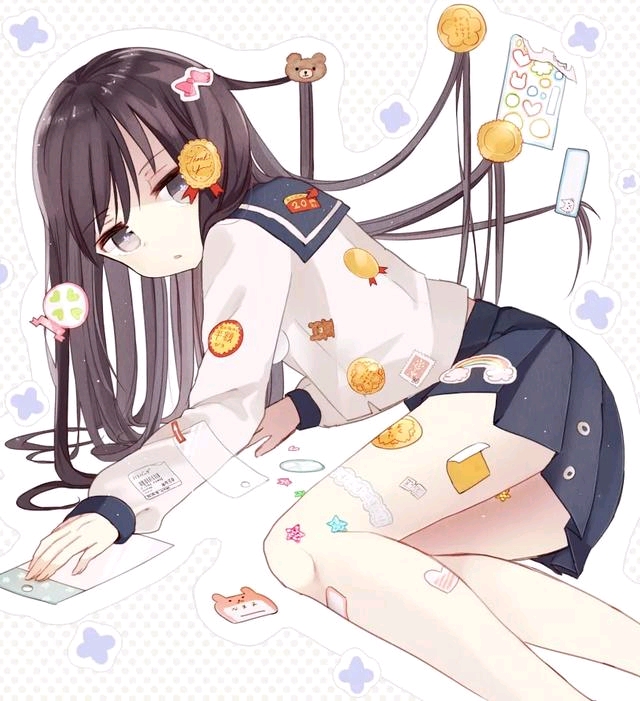 动漫萌系女生头像