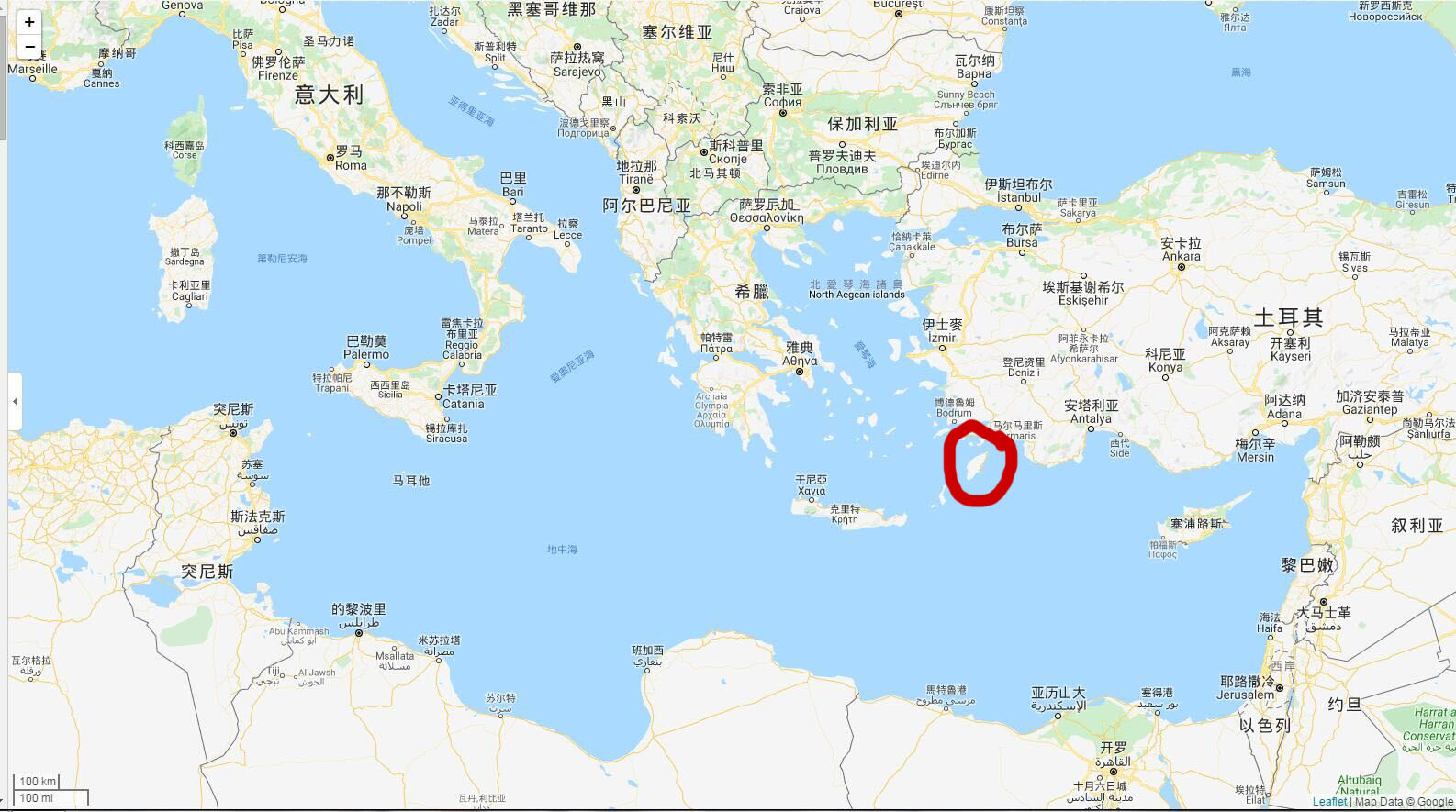 爱琴海地中海交界 地理位置重要