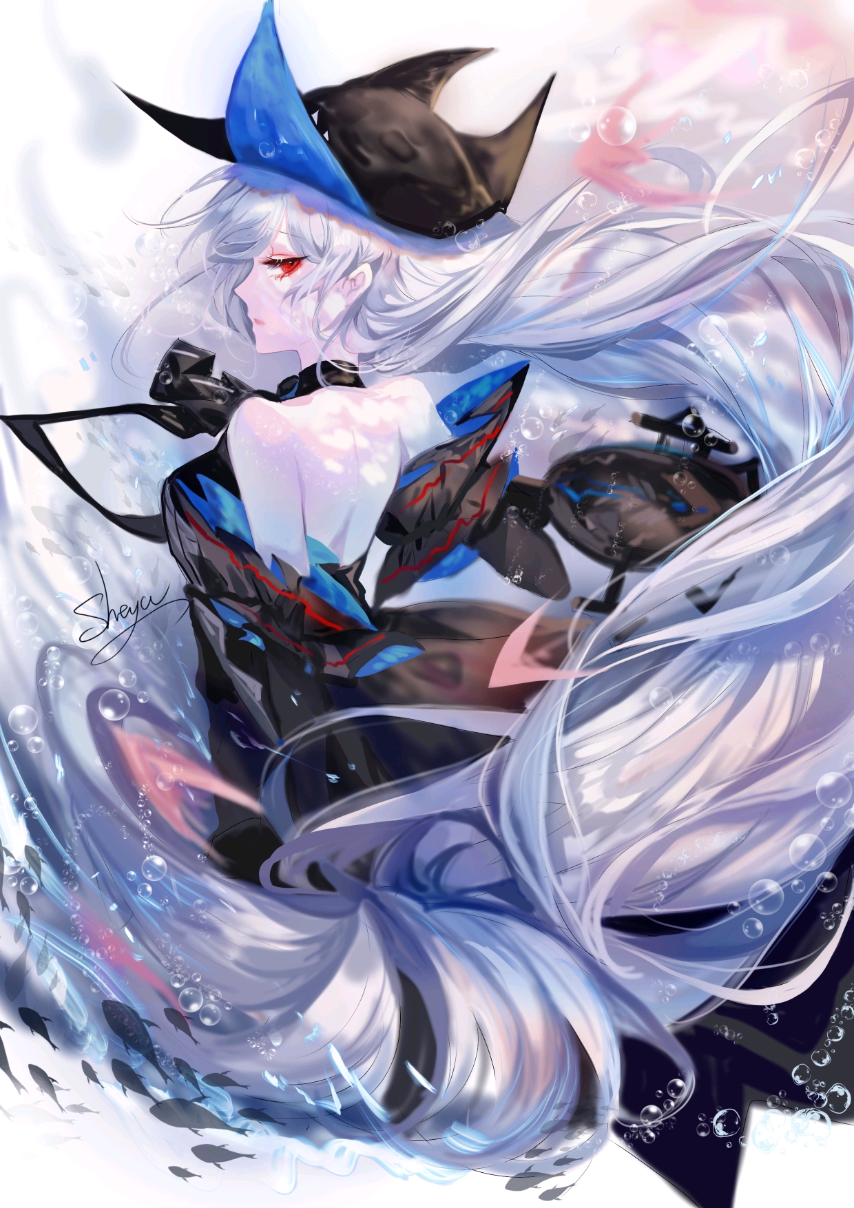明日方舟 斯卡蒂美图
