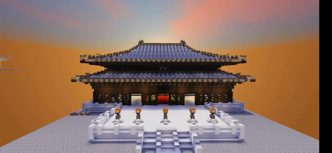 我的世界中式建筑欣赏