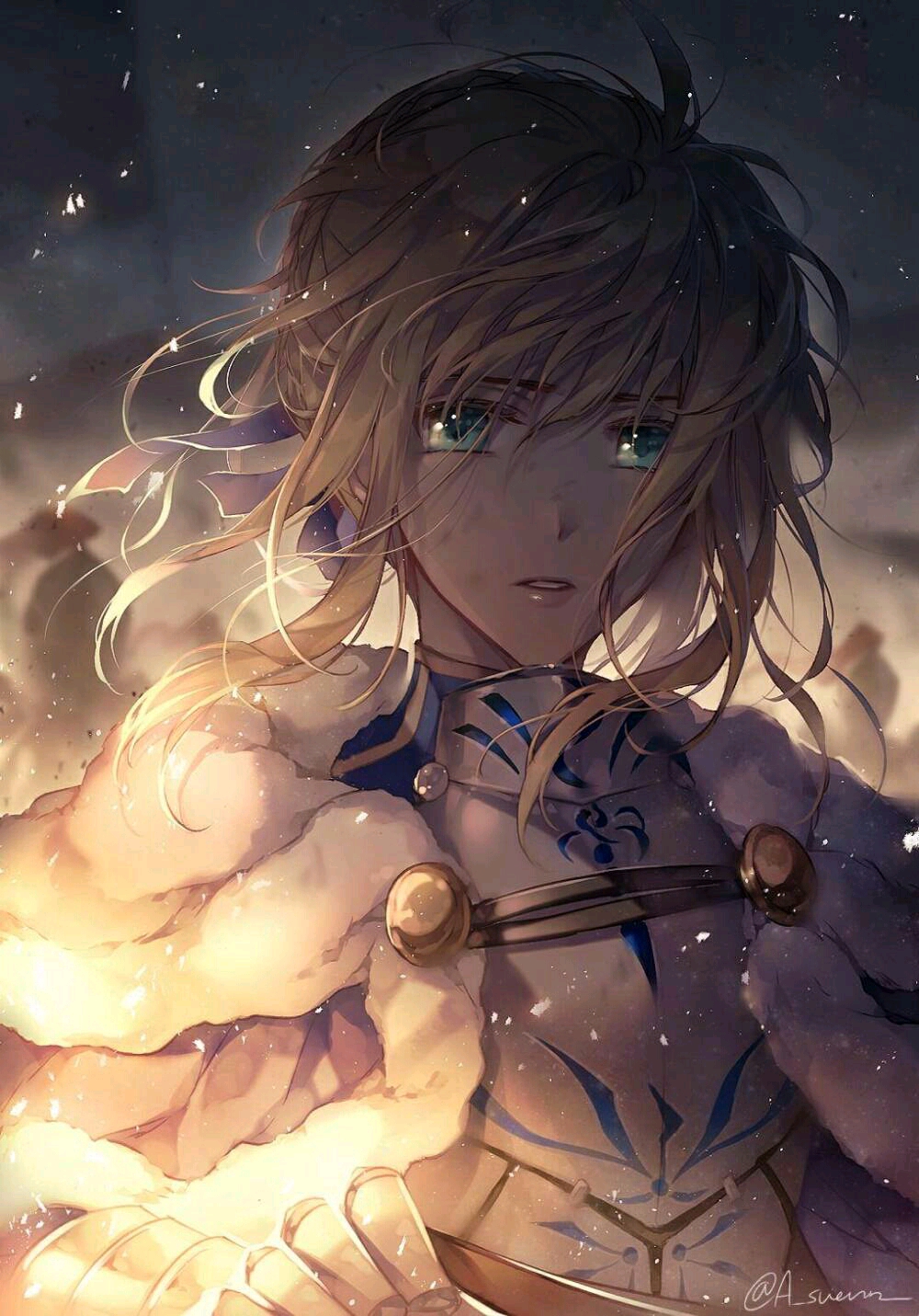 fate精美手机壁纸—呆毛王