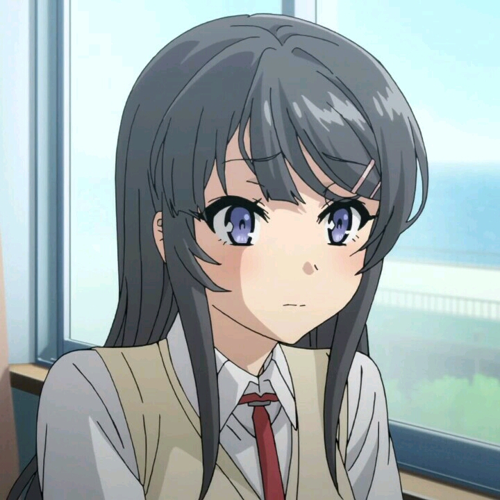 《青春猪头少年不会梦到兔女郎学姐》樱岛麻衣自截头像第二期