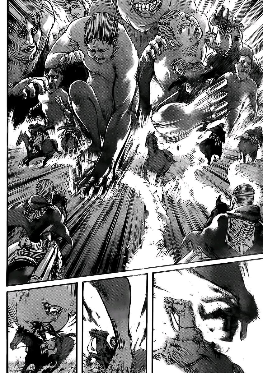 《进击的巨人》漫画第49-50话:埃尔文团长断臂,艾伦发动坐标