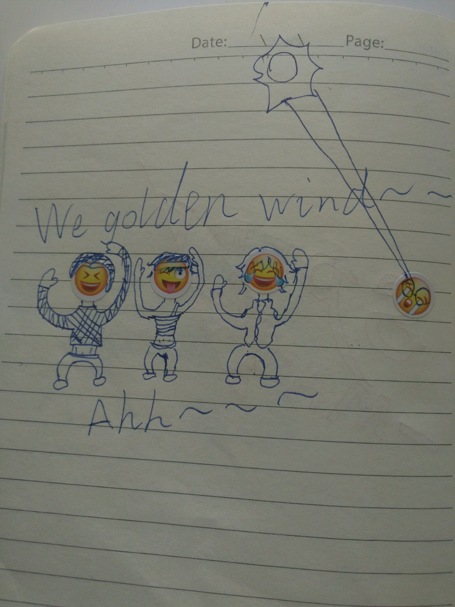 ahh~~~we golden wind