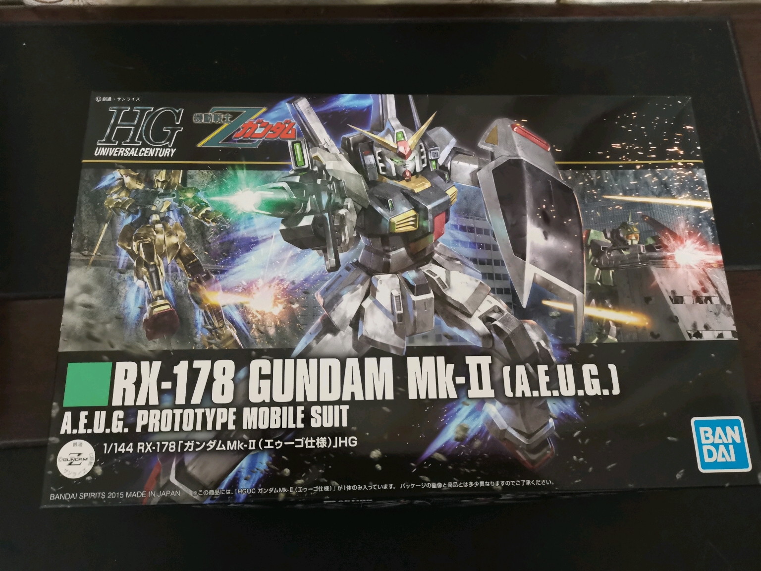 模玩评测【奥古主力军】——rx—178—hg-mk-ii高达(新生奥古式样)