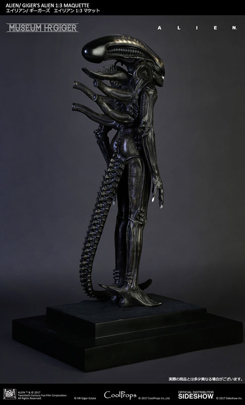 sideshow coolprops系列《异形》1/3 吉格尔异形 maquette