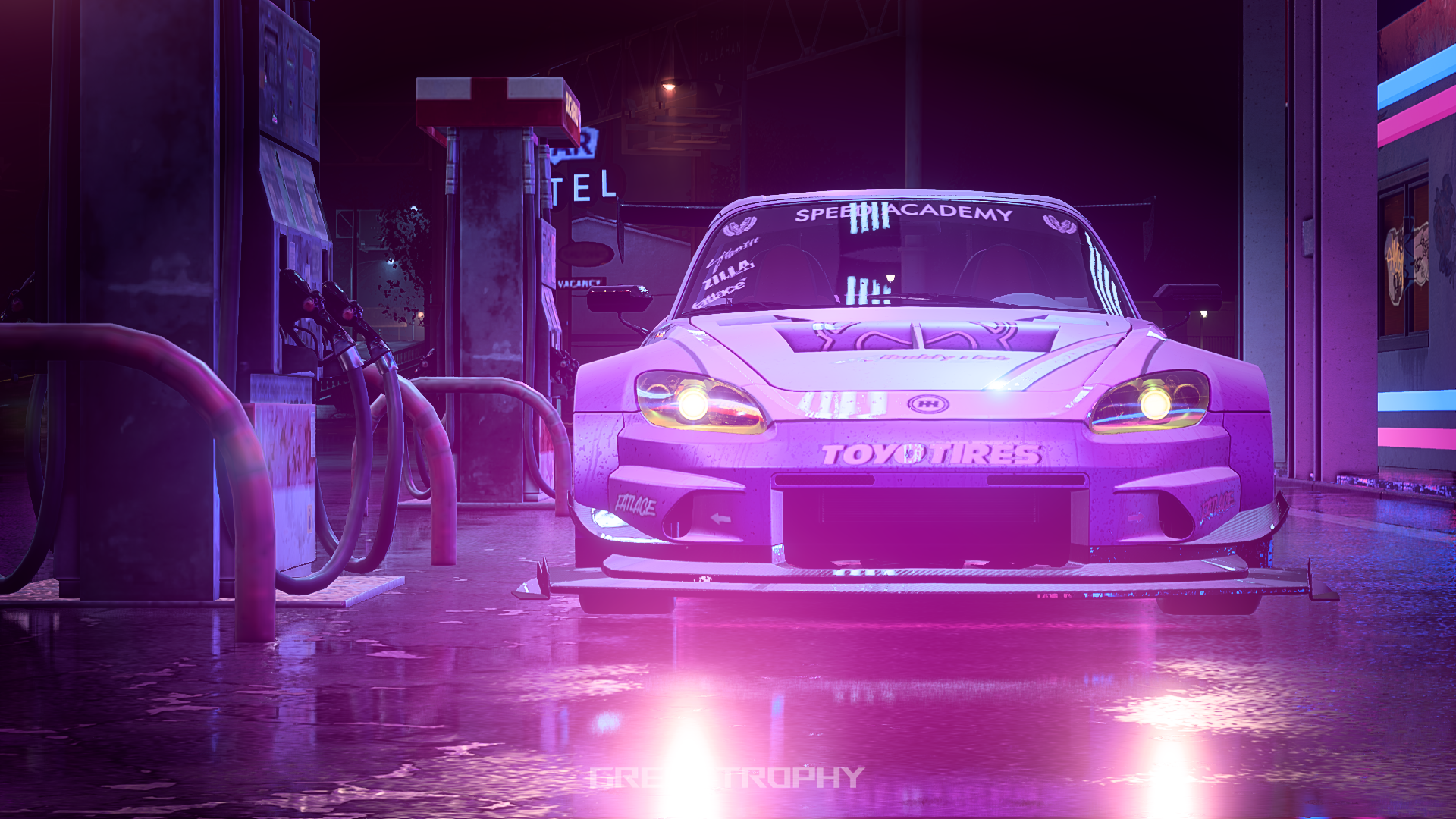 [极品飞车21:热度] [need for speed] 本田 s2000 原创涂装改装案例