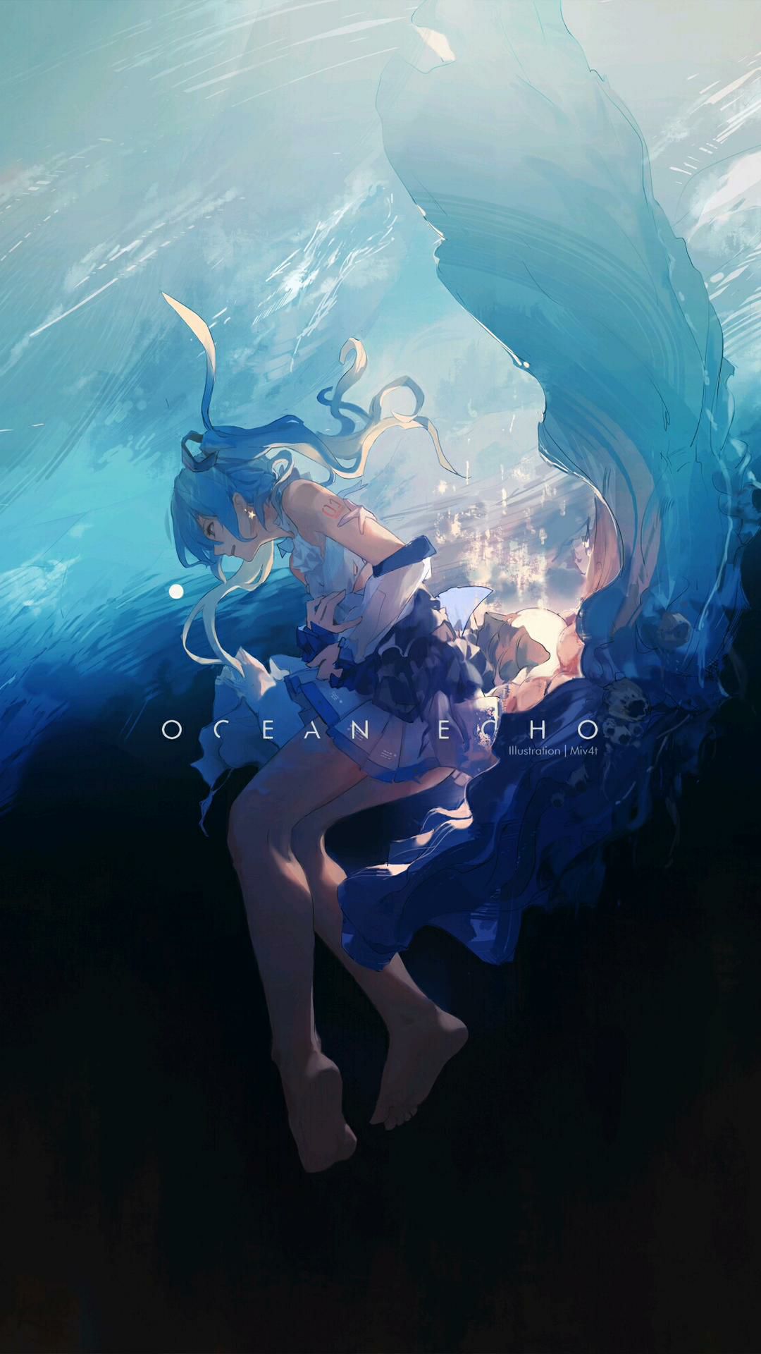 动画 动漫资讯 画师推荐miv4t—少女的水中梦境 id=58732917 id=