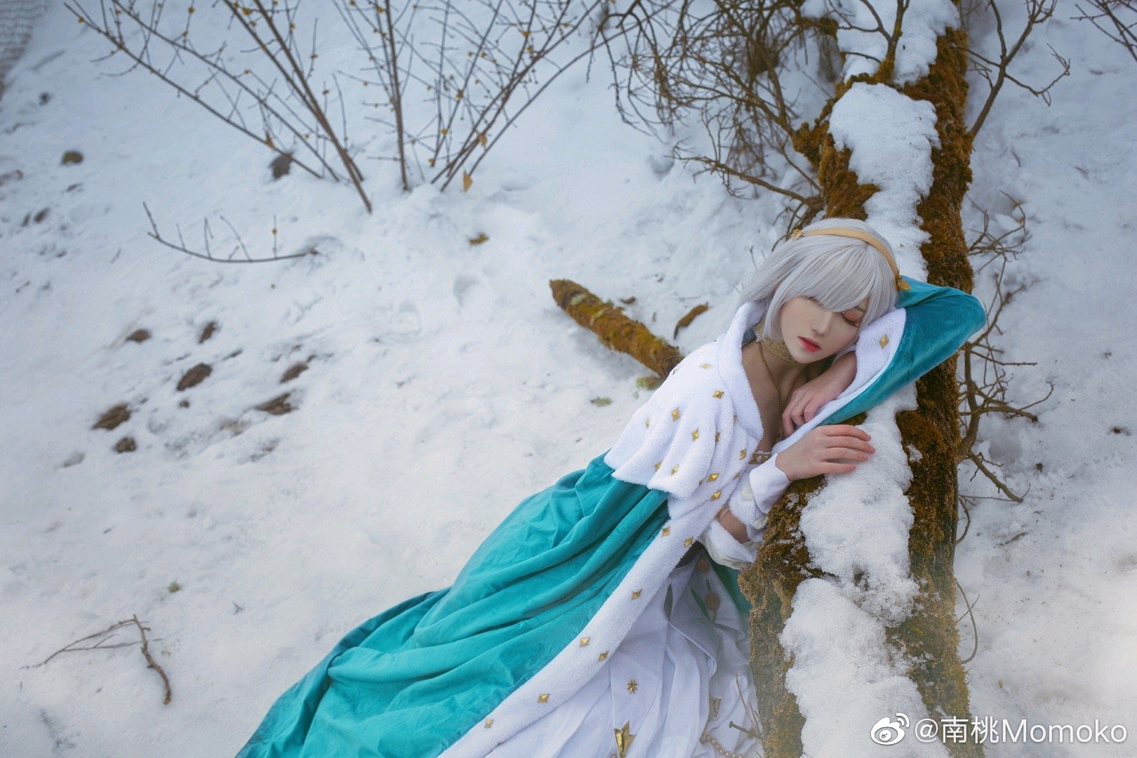 [cosplay]fate阿纳斯塔西娅,是真的去雪山拍的﹏