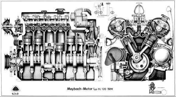 maybach hl120 trm引擎剖面图