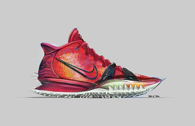 kylie irving,kyrieirving " nike"宣布了属于布鲁克林篮网队的kyrie irving的最新签名模型"