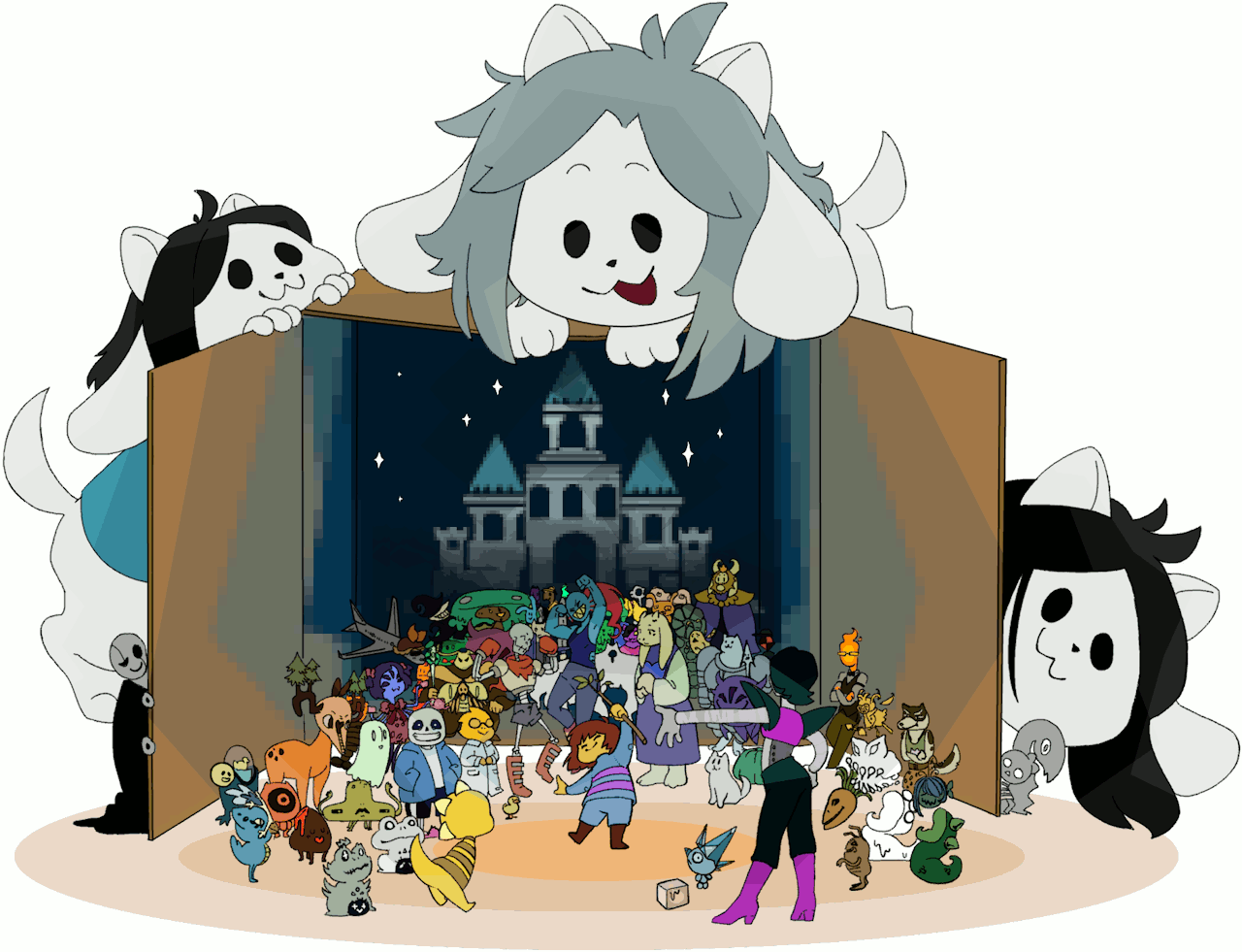 undertale传说之下temmie的美图收集1