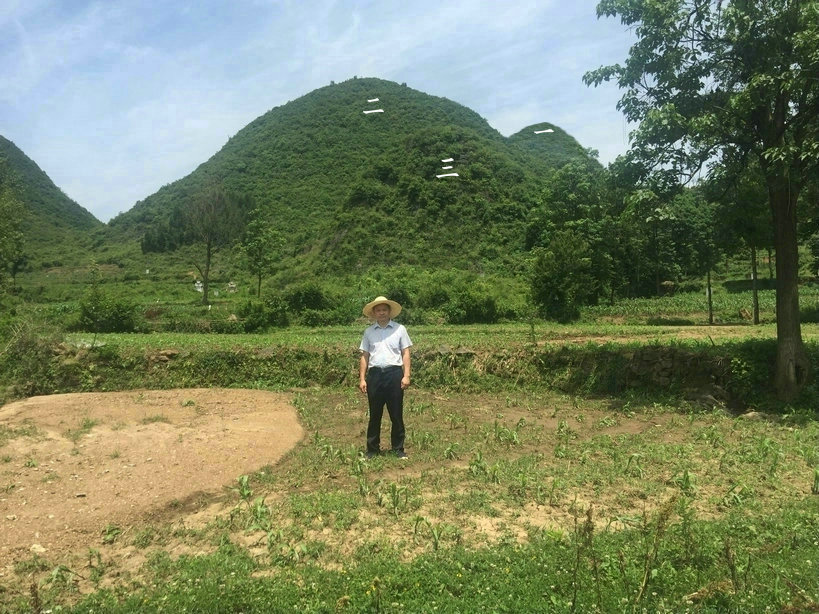 王君植风水大师寻龙点穴,贵州风水宝地五子登科穴,葬满上百祖坟风水