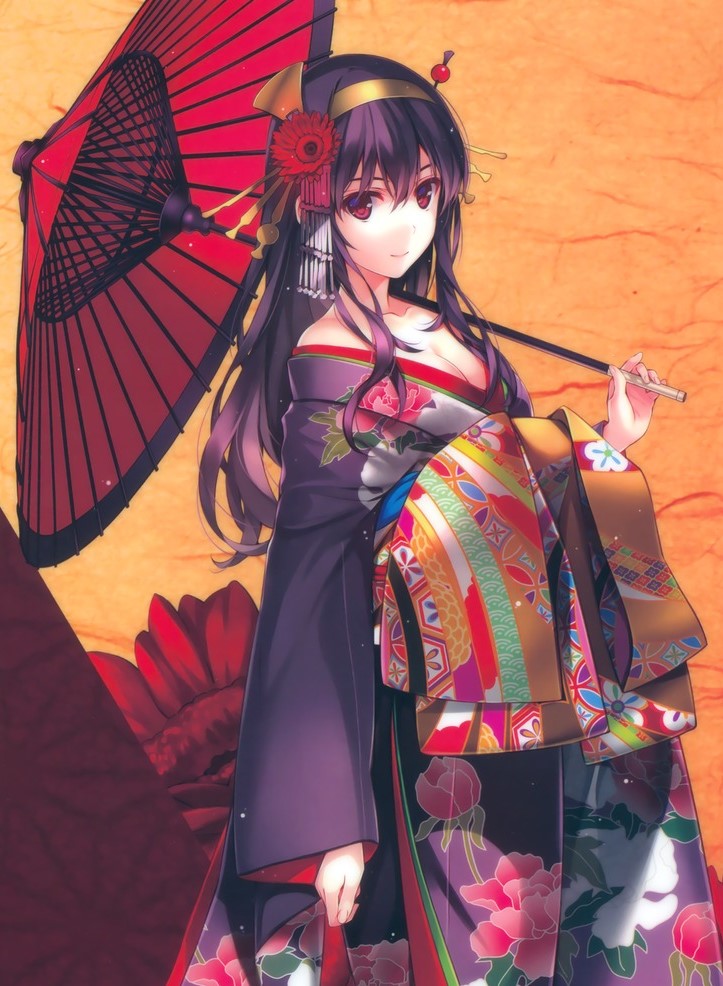 解读蕾姆初音学姐穿的历史上最华丽夸张的花魁和服二次元科普第2期