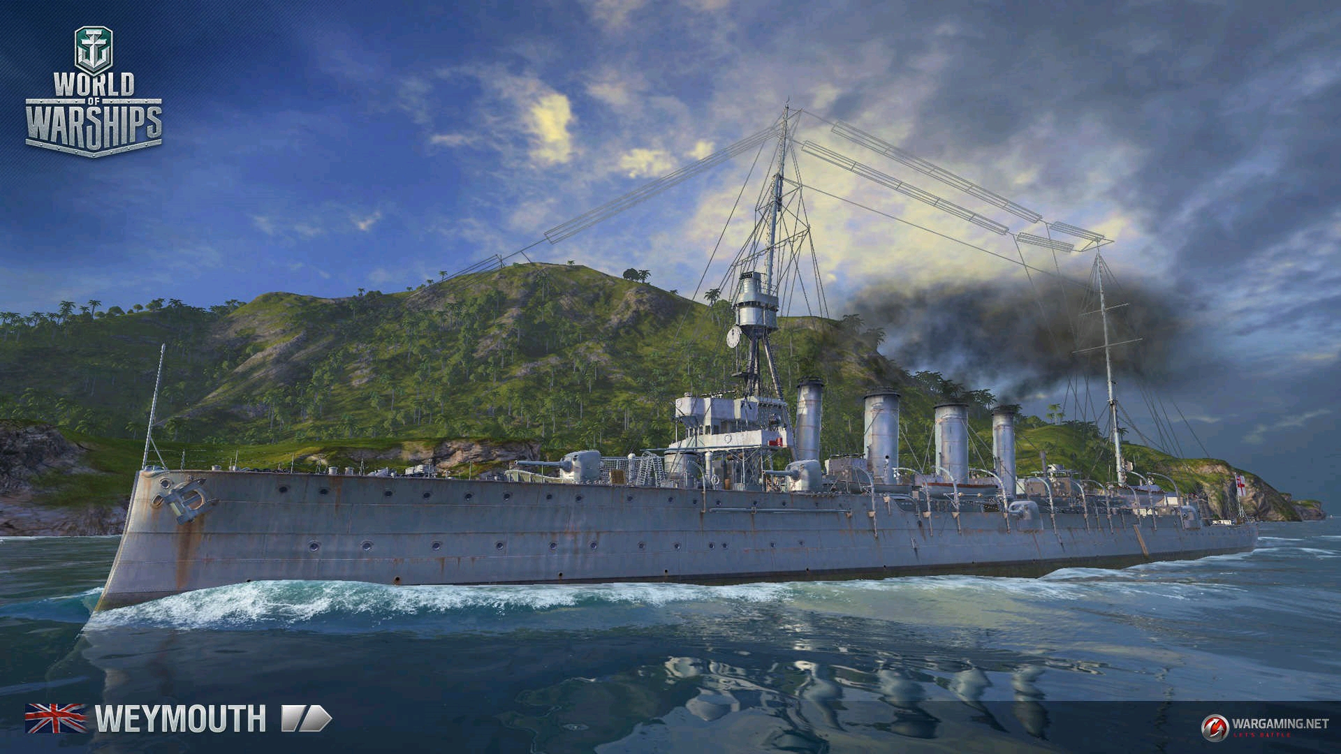 战舰世界中的英系二级巡洋舰韦茅斯