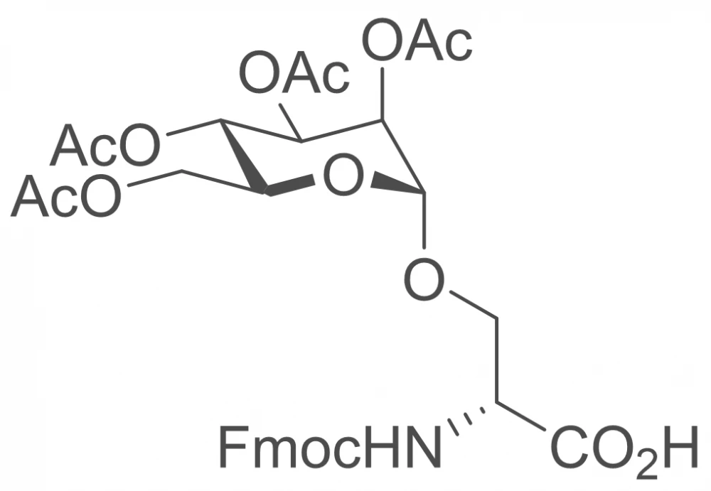 Fmoc D Ser Ac4 L Manα OH凯新生物糖化学试剂 呈固体粉末状 哔哩哔哩