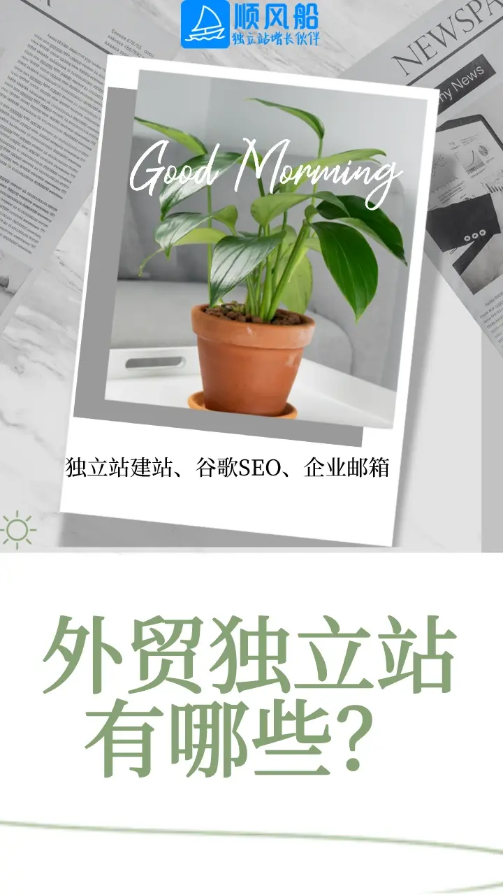 外贸独立站有哪些？