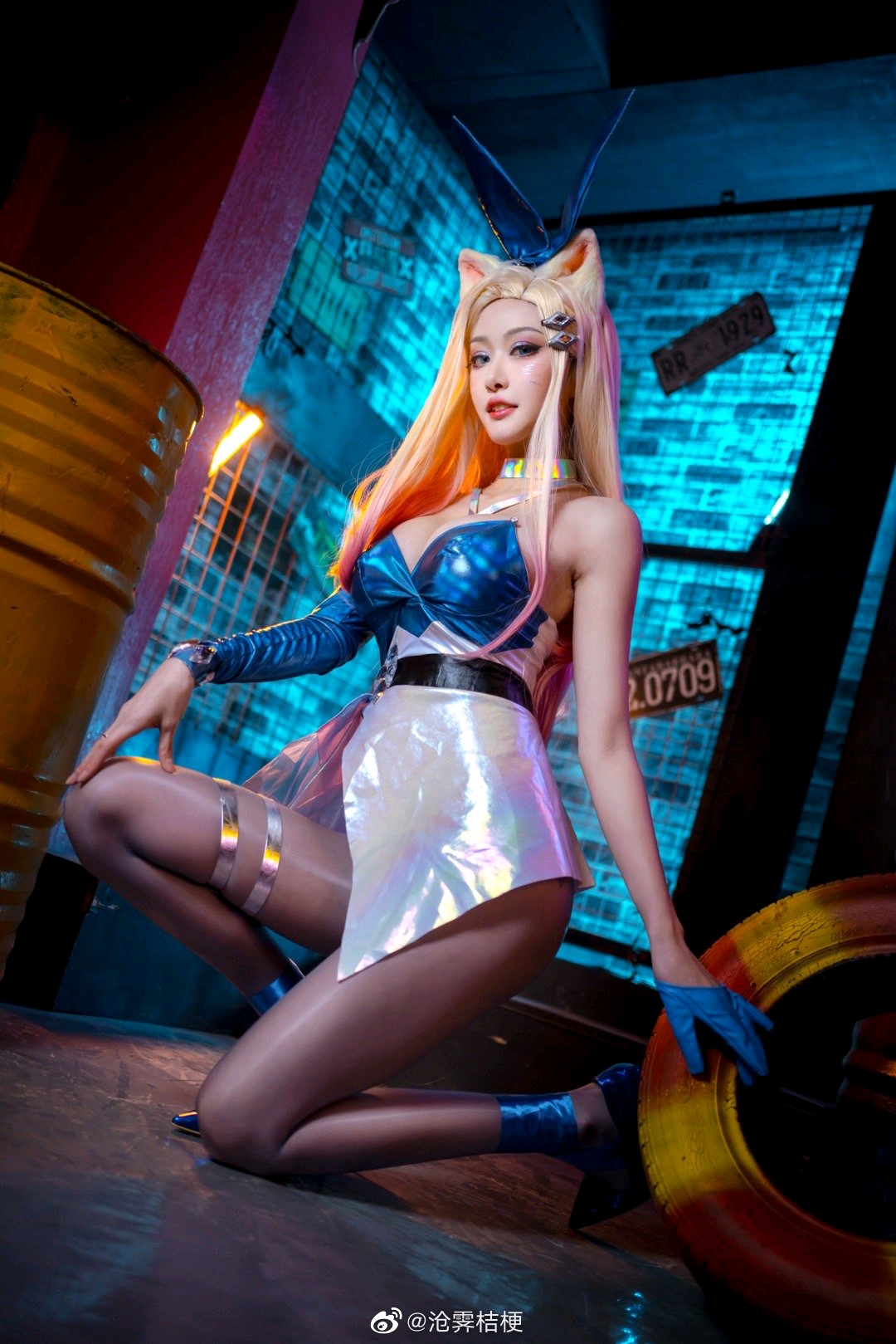 kda阿狸兔女郎cos【18p】
