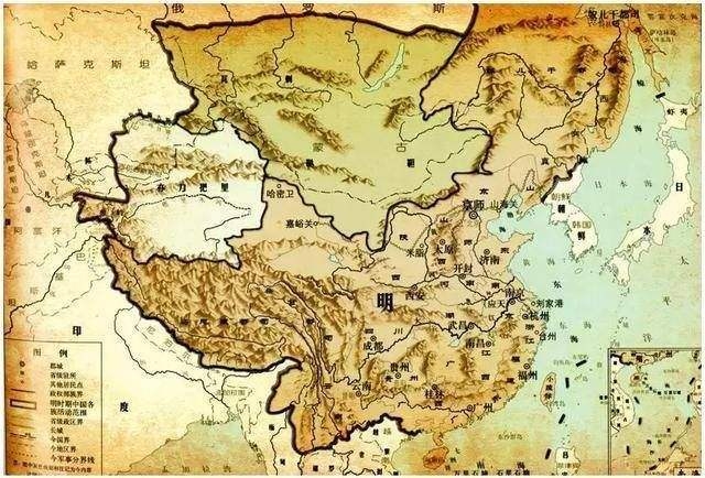 其实,在明朝时期,东北包括外兴安岭和库页岛在内的地方都是中原王朝