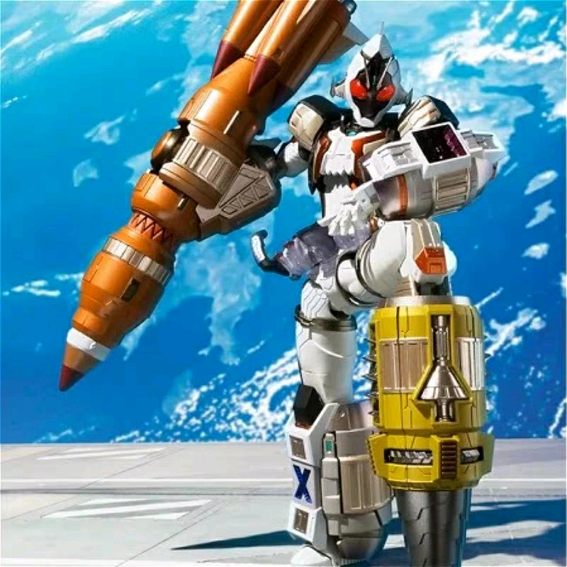 手办说满满的机械感万代sic假面骑士fourze