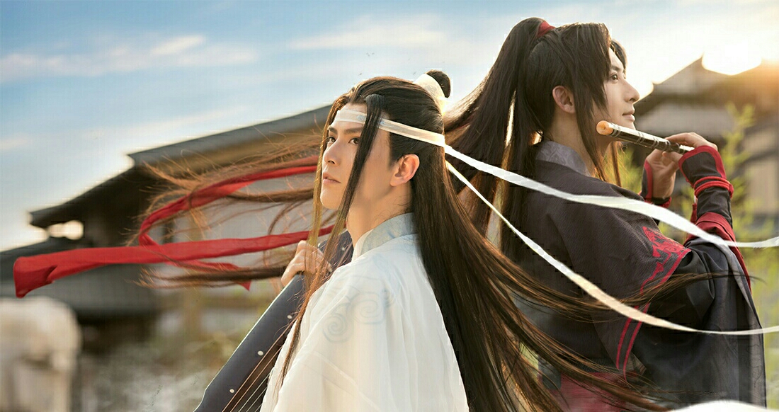 魔道祖师网线cp高颜cosplay