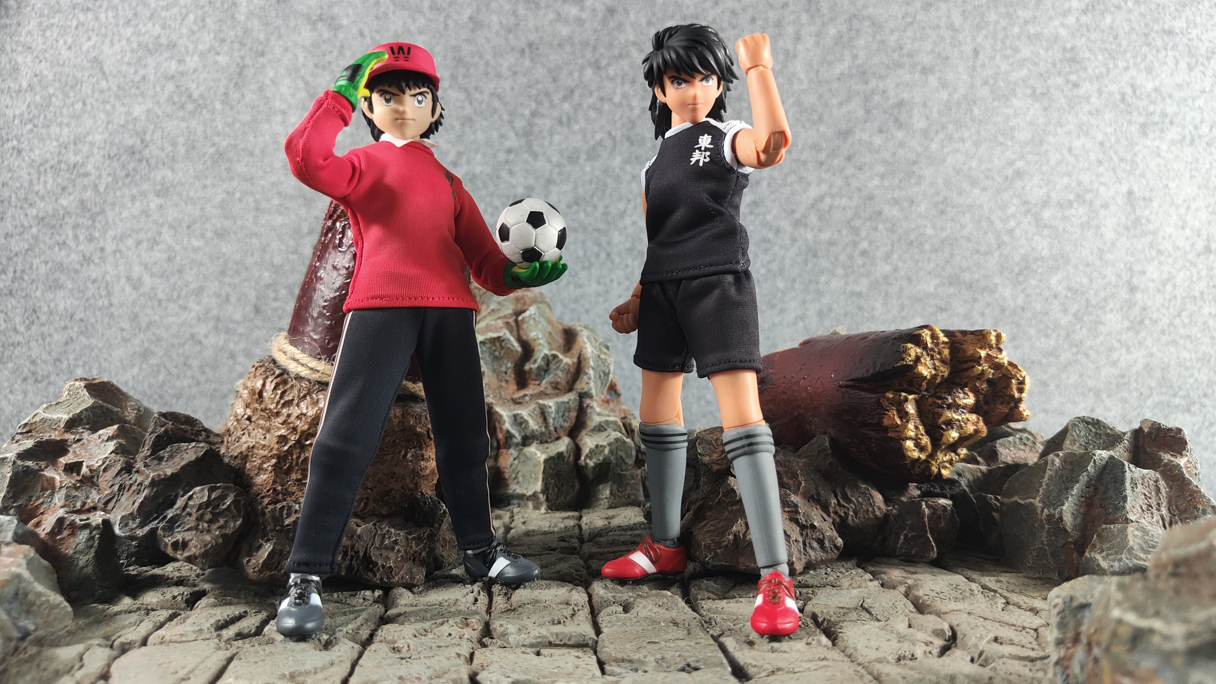日本钢门942toys110足球小将若林源三