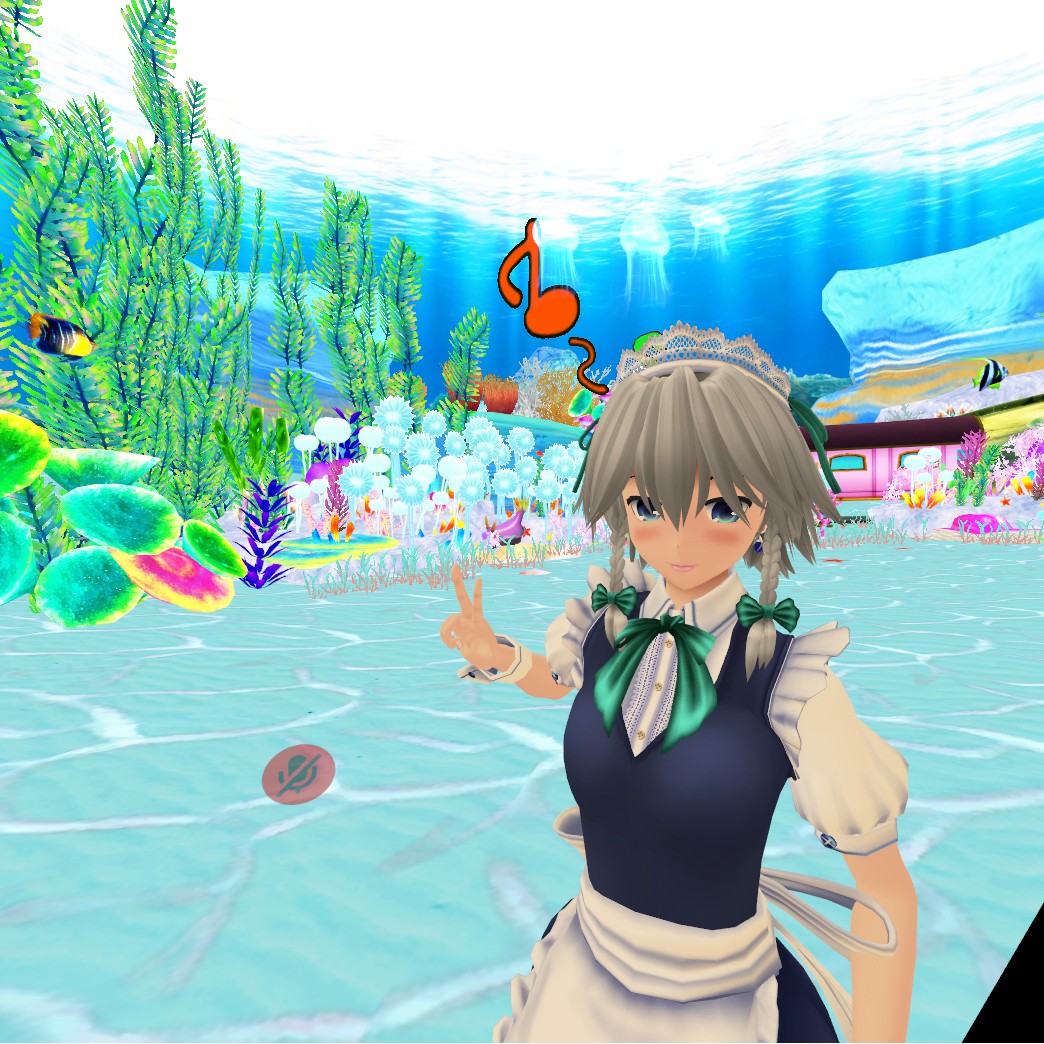 vrchat里的东方模型