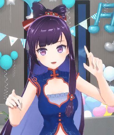 战斗吧歌姬2月25日墨汐生日直播自制gif