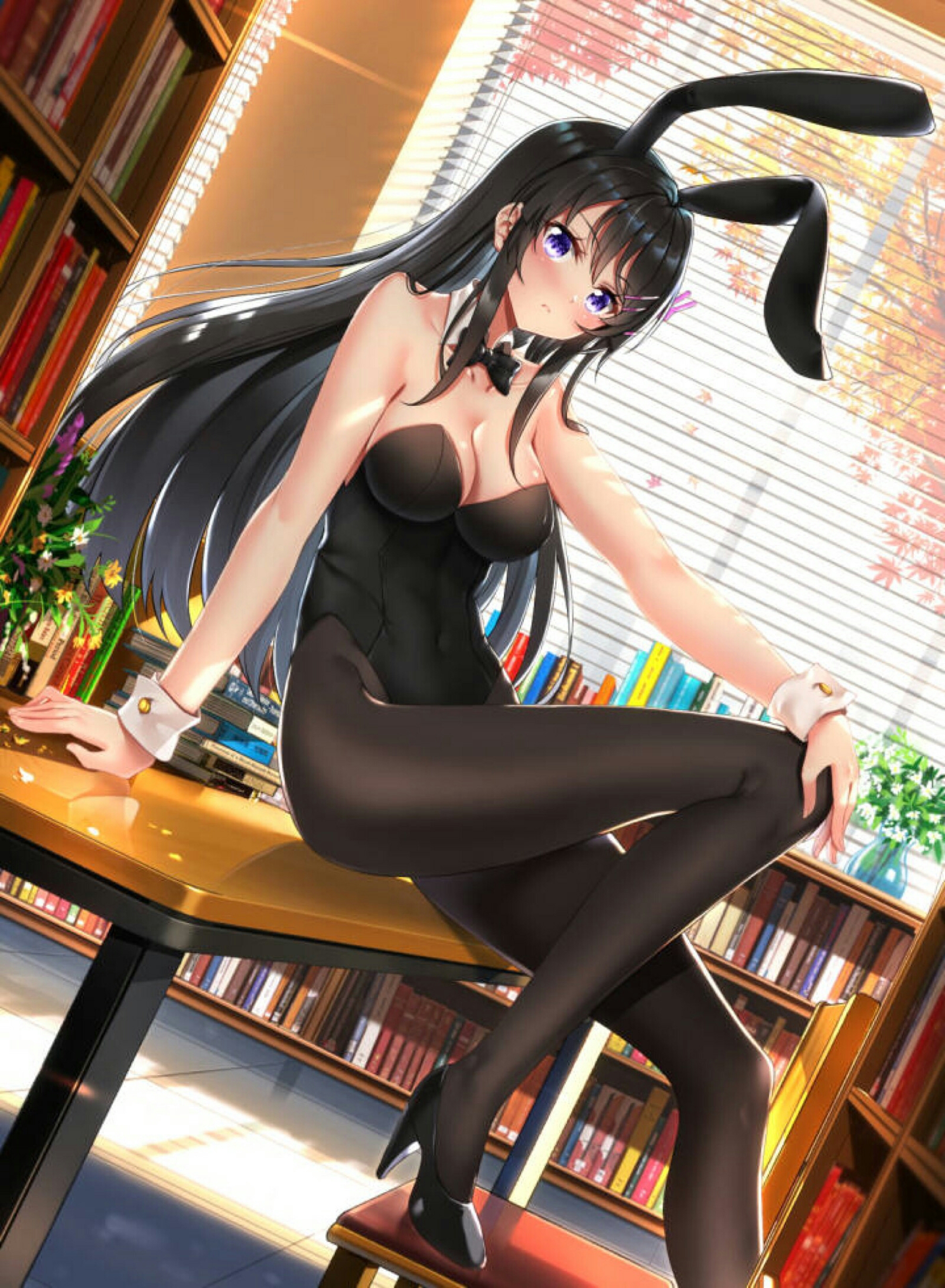 《青春猪头少年不会梦到兔女郎学姐》樱岛麻衣美图合集(中),学姐赛高!